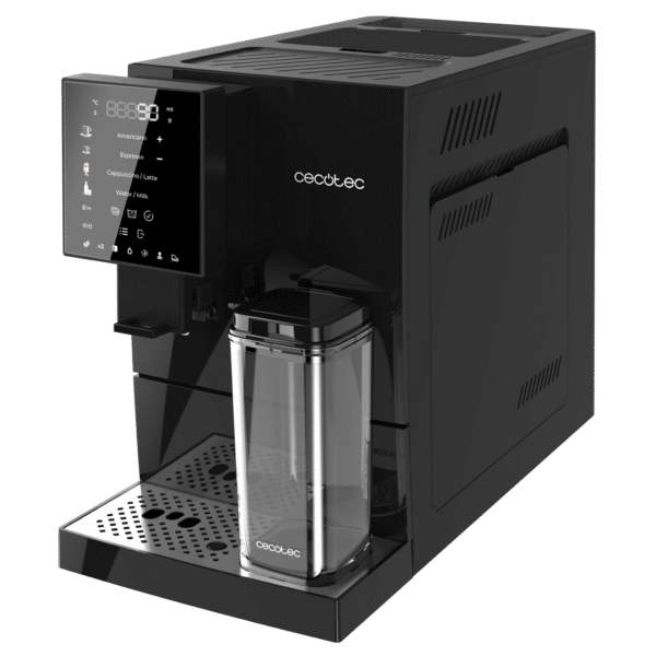 Imagen 3 Cafetera superautomática compacta Cremmaet Compactccino con 19 bares y Thermoblock. Molinillo integrado y sistema de leche para el café perfecto en casa.