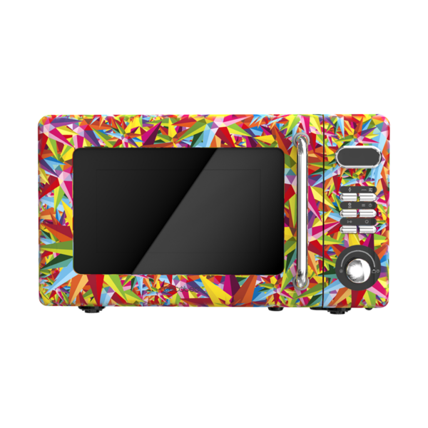 Microondas Cecotec ProClean 3010 color blanco con mandos giratorios y tirador frontal