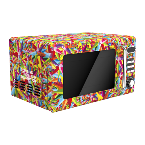 Imagen 2 El microondas digital ProClean 5110 Retro Coloring Tech de Cecotec ofrece 20 litros de capacidad, 700 W de potencia y función grill con un diseño vintage.