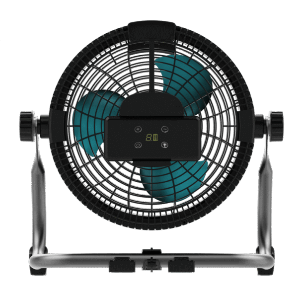 Imagen 3 Ventilador industrial portátil ProIndustry de 12,5” con batería de 12000 mAh, 9 velocidades y diseño robusto para máxima ventilación en cualquier entorno.