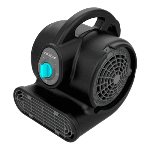 Imagen 2 Soplador de aire industrial Cecotec BlowIndustry 2000 FlowFloor con 200W, 1400 RPM y 3 velocidades. Ideal para ventilación y secado rápido de superficies.