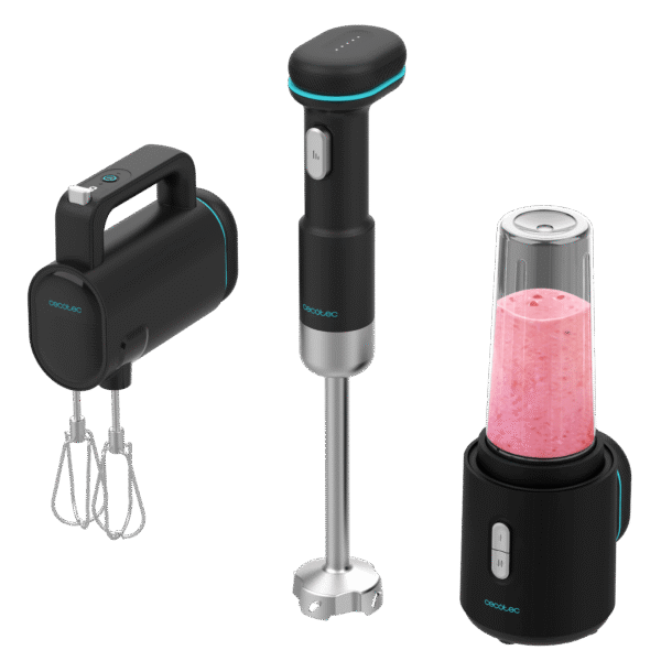 Vista frontal del microondas digital Cecotec Proclean 2500 con panel de control táctil y mando giratorio