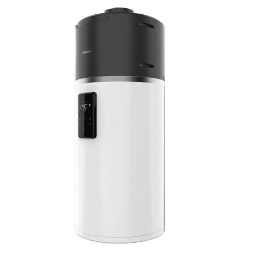 Imagen 2 Termo con aerotermia AeroThermal 100 Water Connected de 100L con eficiencia A+, control por App y pantalla táctil para un ahorro energético óptimo en el hogar.