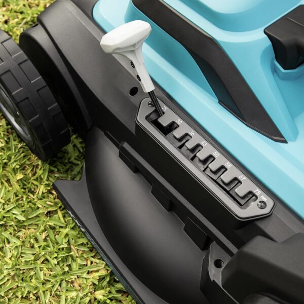 Imagen 4 Cortacésped eléctrico Cecotec de 2000W con ancho de corte de 46cm y propulsión automática. Incluye sistema Z-Tech, 4en1 con mulching y ruedas XL.