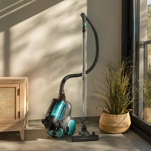 Imagen 3 Aspirador de trineo Conga Rockstar Cyclonic Powerbag de 900 W, succión de 20 kPa y 175 AW. Uso con o sin bolsa, depósito de 2 L y accesorio especial mascotas.