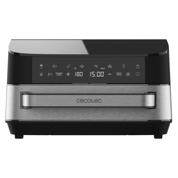 Imagen 3 Horno para pizza Pizza&Fry 7000 de 7L con pantalla táctil. Potencia de 1600W para resultados crujientes y versatilidad para hornear y freír sin apenas aceite.