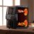 A01_EU01_109328-Imagen-7 Imagen 7 Freidora de aire Cecotec de 10L con diseño vertical y doble cesta de 3.5 y 6.5L. Potencia de 2000 W, ventanas de visualización y 10 menús para cocinar sano.
