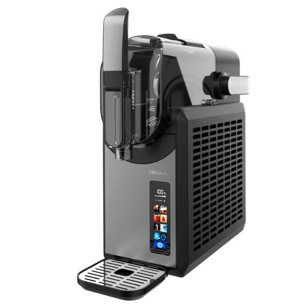 Imagen 3 Máquina de granizados Twist&Ice 2600 de Cecotec con 2,6 L de capacidad. Tecnología de refrigeración rápida y panel de control táctil para bebidas perfectas.