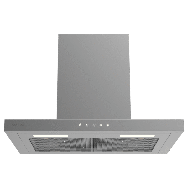 Imagen 2 Campana extractora Bolero Flux TT 604000 Inox A++ de 60 cm, succión de 393 m3/h, motor DC de bajo consumo y filtros de carbono incluidos. Máxima eficiencia energética.