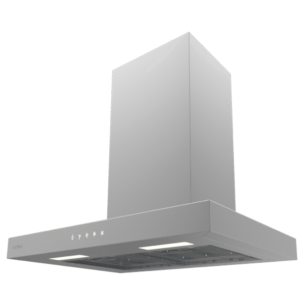 Imagen 4 Campana extractora Bolero Flux TT 604000 Inox A++ de 60 cm, succión de 393 m3/h, motor DC de bajo consumo y filtros de carbono incluidos. Máxima eficiencia energética.