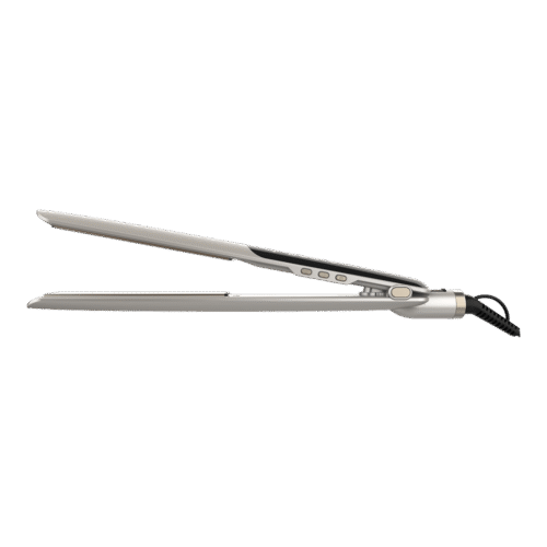 Imagen 2 Plancha de pelo Cecotec Lisse Keratin Essence Champagne con revestimiento de queratina y aceite de argán. Temperatura 130-230ºC y función HeatMax avanzada.