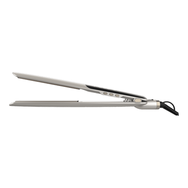 Imagen 2 Plancha de pelo Cecotec Lisse Keratin Essence Champagne con revestimiento de queratina y aceite de argán. Temperatura 130-230ºC y función HeatMax avanzada.