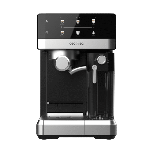 Imagen 2 Cafetera espresso de 20 bares con panel táctil y depósito de leche de 400 ml. Prepara cappuccinos y lattes con sistema Thermoblock y 1350 W de potencia.