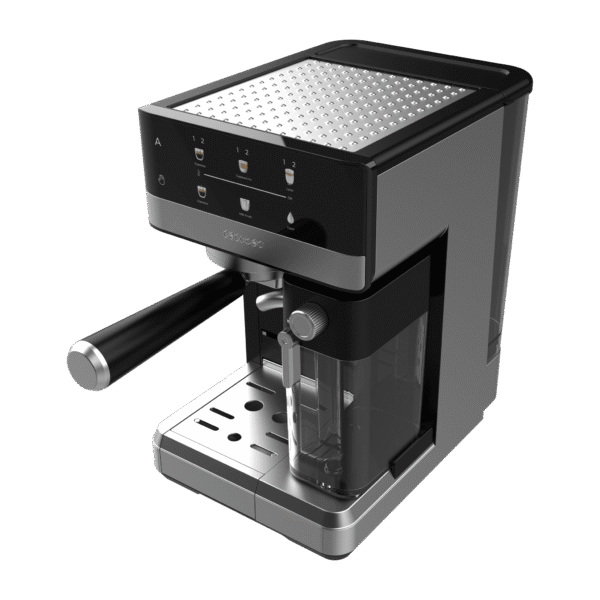 Imagen 3 Cafetera espresso de 20 bares con panel táctil y depósito de leche de 400 ml. Prepara cappuccinos y lattes con sistema Thermoblock y 1350 W de potencia.