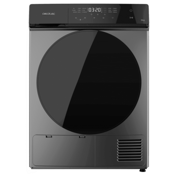Imagen 2 Secadora de bomba de calor Bolero DressCode Dry 9400 Steel de 9 kg. Eficiencia clase E, 15 programas y panel Full Touch para un cuidado óptimo de tu colada.
