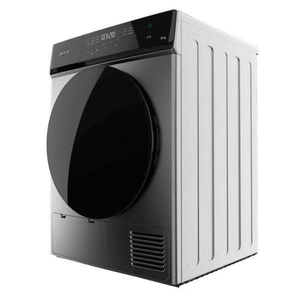 Imagen 4 Secadora de bomba de calor Bolero DressCode Dry 9400 Steel de 9 kg. Eficiencia clase E, 15 programas y panel Full Touch para un cuidado óptimo de tu colada.
