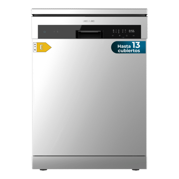 Lavavajillas Bolero Aguazero 6110 Inox de 60 cm con panel táctil y acabado en acero inoxidable