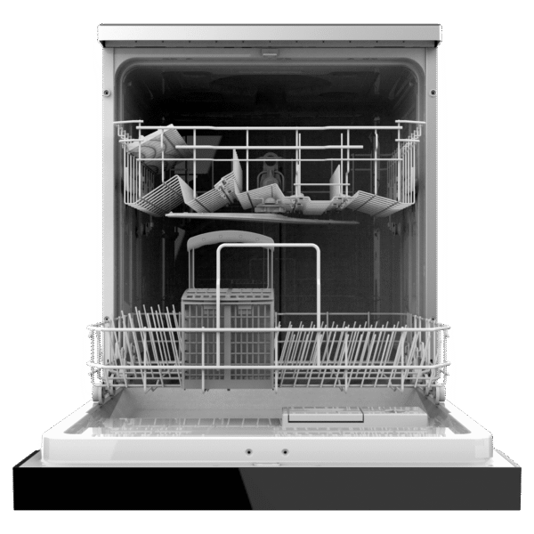Imagen 3 Lavavajillas Bolero Aguazero 6110 Inox de 60 cm con capacidad para 13 cubiertos. Incluye 6 programas, sistema Dry+, FullTouch y función de media carga eficiente.
