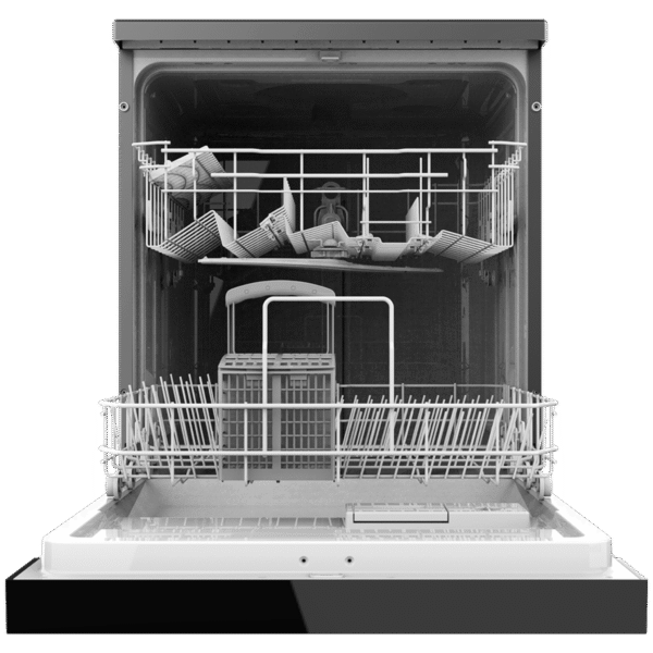 Imagen 3 Lavavajillas Bolero Aguazero 6110 Dark de 60 cm con capacidad para 13 cubiertos. Acabado dark inox, 6 programas de lavado y tecnología Dry+ para un secado óptimo.