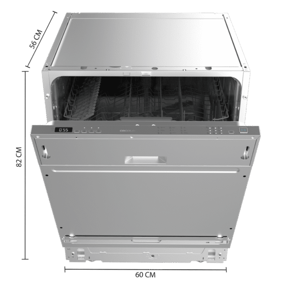 A01_EU01_113353-Imagen-4 Imagen 4 Lavavajillas integrable Bolero Aguazero 6110 Full-BI de 60 cm con capacidad para 13 cubiertos, 6 programas de lavado y funciones avanzadas como Media Carga y Dry+.