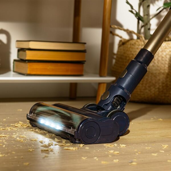 Imagen 8 Aspirador vertical Conga Rockstar RS70 Pet Flex con motor digital BLDC, 400 W de potencia, 25 kPa de succión y diseño flexible para eliminar el pelo de mascotas.