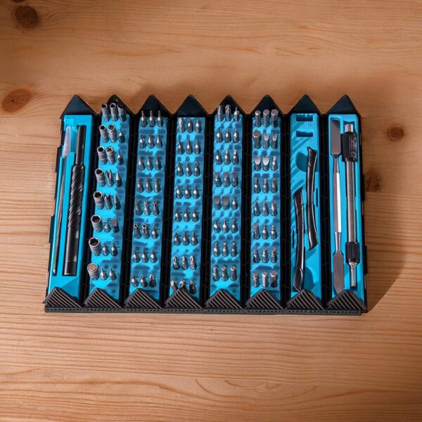 Imagen 7 Kit destornillador manual de precisión PrecissionGyro 300 Infinity de CECOTEC. Ideal para reparar dispositivos electrónicos con múltiples puntas magnéticas.