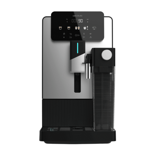 Imagen 2 Cafetera superautomática Cecotec Cremmaet Latte de 19 bares. Diseño compacto, molinillo integrado y sistema de leche para lattes y cappuccinos automáticos.