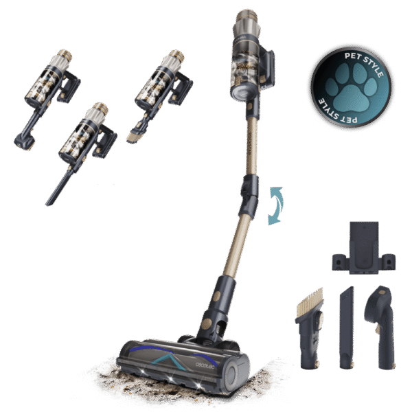 Robot limpiacristales Conga Windroid 1490 TwerkingSpray Connected con sistema de pulverización y mopa vibratoria