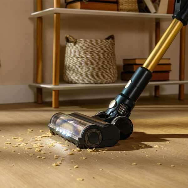 Imagen 8 Aspirador vertical Conga Rockstar RS90 Pet Flex con motor digital BLDC, diseño flexible y accesorios para mascotas. Limpieza eficiente en todo tipo de suelos.