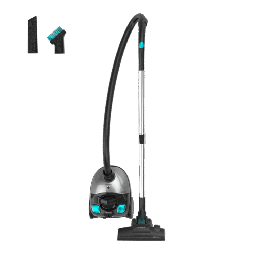 Imagen 2 Aspirador de trineo Conga Powerbag 2000 Compact Plus con 800 W de potencia, bolsa de 2 L y filtro de alta eficiencia. Limpieza profunda en todo tipo de suelos.