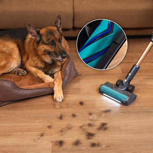 Imagen 8 Mantén tu hogar impecable con el robot aspirador Conga RX70 AquaPet Flex. Aspira, friega y barre con potencia especial para mascotas y tubo flexible ergonómico.