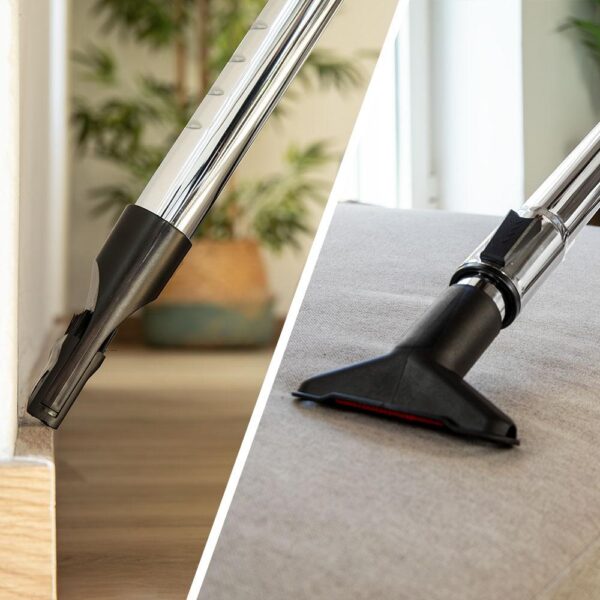 Imagen 6 Aspirador de trineo Conga Rockstar Cyclonic Plus de 800 W. Tecnología multiciclónica, depósito de 2,5 L y filtrado de alta eficiencia para una limpieza total.