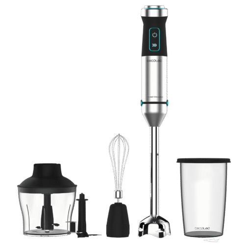 Vista frontal del microondas digital Cecotec Proclean 2500 con panel de control táctil y mando giratorio