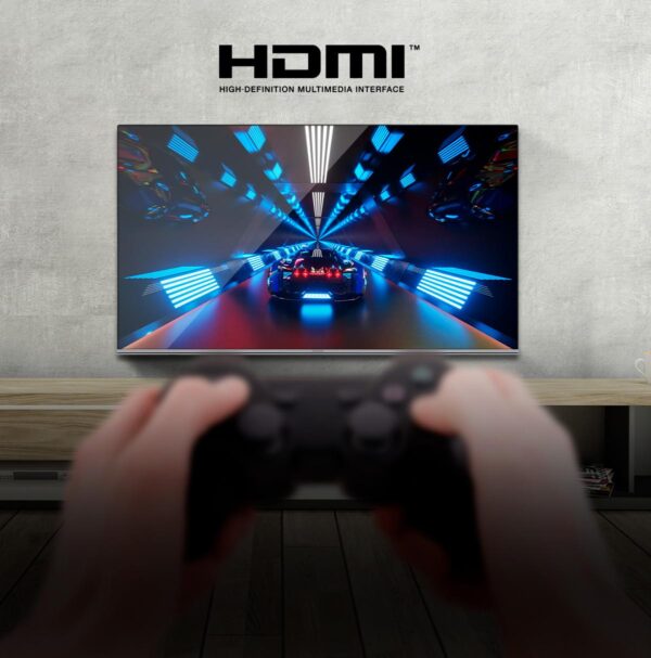 Imagen 8 Televisor Cecotec Serie 0 0032S de 32 pulgadas con resolución HD, sonido Dolby, diseño elegante y conectividad HDMI/USB para disfrutar de contenido multimedia.